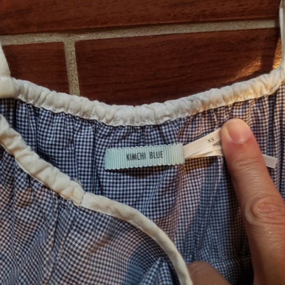 Kimchi Blue and White Checkered Sundress - Picture 3 of 3